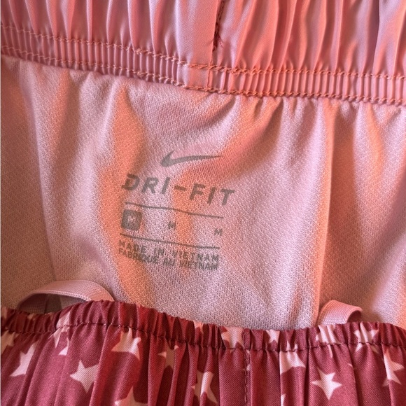 Nike Pink Starry Running Shorts Dry Fit Athletic Shorts - Picture 6 of 7